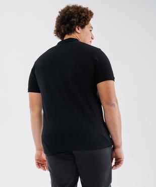 Polo manches courtes en coton homme vue6 - GEMO 4G HOMME - GEMO