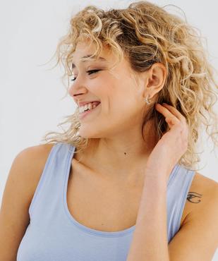Débardeur à col rond femme vue2 - GEMO 4G FEMME - GEMO