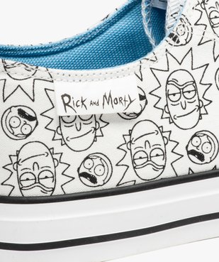 Baskets homme en toile imprimée Rick and Morty vue7 - RICK ET MORTY - GEMO