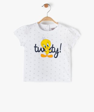 Tee-shirt bébé fille avec motif Titi – Looney Tunes vue1 - LOONEY TUNES - GEMO