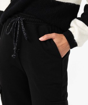 Pantalon de jogging femme coupe cargo vue2 - GEMO(FEMME PAP) - GEMO