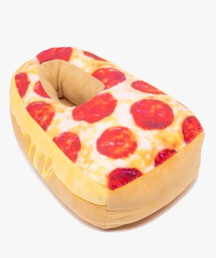 Chaussons 3D forme motif pizza homme vue5 - GEMO(HOMWR FEM) - GEMO