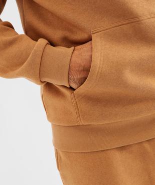 Sweat à capuche en molleton doux homme vue2 - GEMO 4G HOMME - GEMO