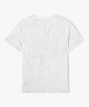 Tee-shirt imprimé graphique ado garçon vue3 - GEMO (JUNIOR) - GEMO