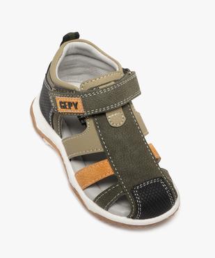 Chaussures semi-ouvertes à scratch bébé garçon vue5 - GEPY - GEMO