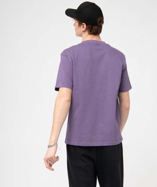 Tee-shirt homme à manches courtes et poche poitrine vue3 - GEMO (HOMME) - GEMO