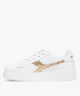 Baskets femme avec détails brillants - Diadora Game vue3 - DIADORA - GEMO