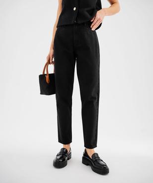 Jean mom taille haute femme vue7 - GEMO(FEMME PAP) - GEMO