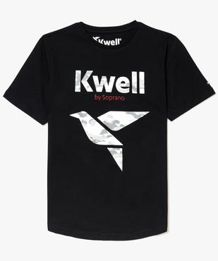 Tee-shirt avec logo imprimé camouflage - Kwell by Soprano vue1 - KWELL - GEMO