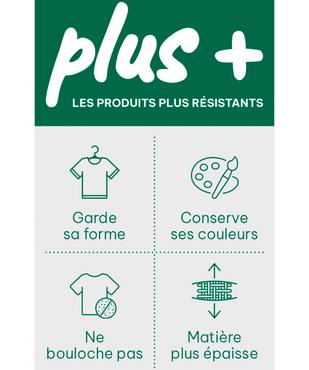 Tee-shirt manches courtes en coton uni homme vue5 - GEMO (HOMME) - GEMO