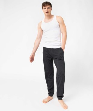 Pantalon de pyjama homme en jersey à taille élastique vue5 - GEMO(HOMWR HOM) - GEMO