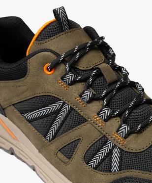 Baskets basses à lacets homme - 5 Miles vue7 - 5 MILES GEMO FOR GOOD - GEMO