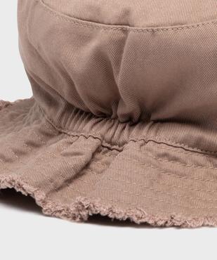 Chapeau bob en toile avec détails en relief bébé garçon vue3 - GEMO 4G BEBE - GEMO