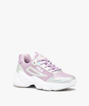 Baskets fille running en mesh et matière irisée – Fila Felice vue2 - FILA - GEMO