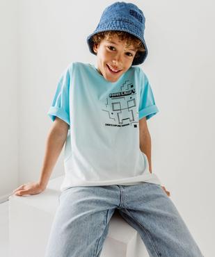 Tee-shirt Minecraft imprimé garçon vue7 - MINECRAFT - GEMO