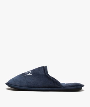 Chaussons homme brodés – Gémo x Les Vilains Garçon vue4 - VILAINES FILLES - GEMO