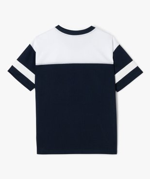 Tee-shirt esprit collège pour garçon vue4 - CAMPS - GEMO