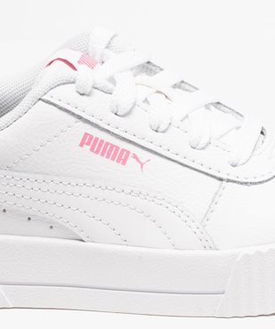 Tennis fille à semelle bicolore et lacets - Puma vue6 - PUMA - GEMO