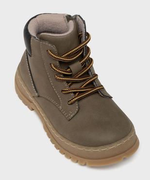 Boots à semelle crantée bébé garçon - Buggy vue5 - BUGGY - GEMO