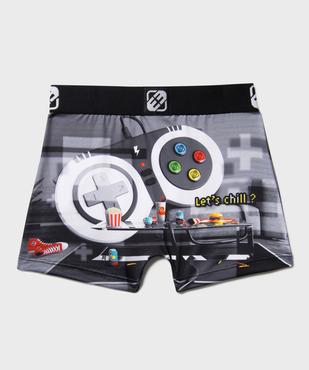 Boxer garçon à motifs jeu vidéo - Freegun vue5 - FREEGUN - GEMO