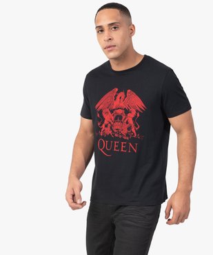 Tee-shirt homme à manches courtes imprimé - Queen vue1 - QUEEN - GEMO