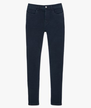 Jean femme coupe slim taille haute vue4 - GEMO (JEAN) - GEMO