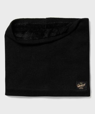 Tour de cou en maille avec doublure douillette homme vue1 - GEMO 4G HOMME - GEMO