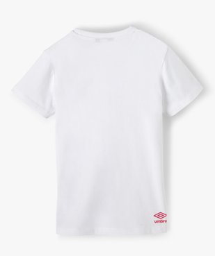 Tee-shirt fille avec large logo brillant - Umbro vue4 - UMBRO - GEMO