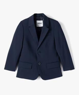 Veste de costume garçon fermeture 2 boutons vue3 - GEMO 4G GARCON - GEMO