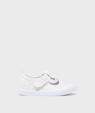 Tennis en toile à motifs coeurs fille - Lovely Wings vue1 - LOVELY WINGS - GEMO