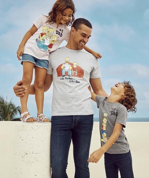 Tee-shirt fille imprimée - The Simpsons vue3 - SIMPSONS - GEMO
