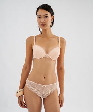 Soutien-gorge corbeille en dentelle à armatures vue7 - GEMO(HOMWR FEM) - GEMO