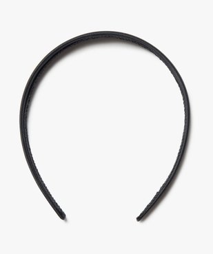 Serre-tête femme en tissu satiné vue1 - GEMO (ACCESS) - GEMO