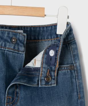Jean droit avec taille ajustable bébé garçon vue2 - GEMO(BEBE DEBT) - GEMO