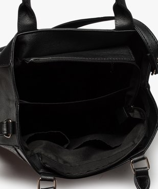 Sac à main femme multi-matières avec pampille vue3 - GEMO (ACCESS) - GEMO