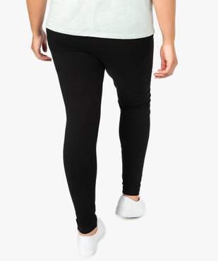 Leggings de grossesse uni avec bandeau haut vue3 - GEMO (MATER) - GEMO
