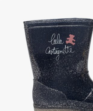Bottes de pluie fille pailletées – LuluCastagnette vue6 - LULU CASTAGNETT - GEMO