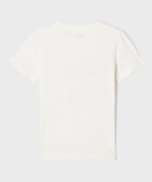 Tee-shirt manches courtes avec motif animal garçon vue3 - GEMO 4G GARCON - GEMO