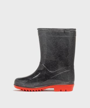 Bottes de pluie garçon à semelle contrastante - Spiderman vue9 - SPIDERMAN - GEMO
