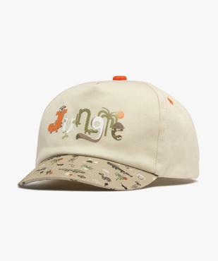 Casquette à motifs de la jungle bébé vue1 - GEMO 4G BEBE - GEMO