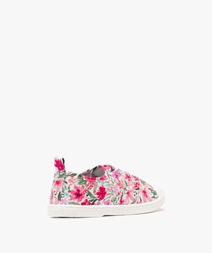 Chaussures en toile à lacets élastiques et bout en gomme fille vue5 - LOVELY WINGS - GEMO