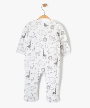 Pyjama bébé garçon avec motifs animaux et inscription vue3 - GEMO(BB COUCHE) - GEMO