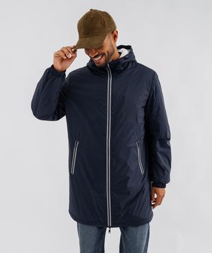 Imperméable à capuche et doublure chaude homme vue1 - GEMO (HOMME) - GEMO