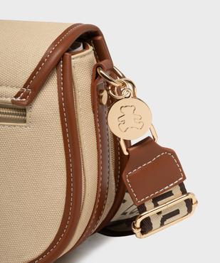 Sac besace compact arrondi à large bandoulière femme - LuluCastagnette vue4 - LULU CASTAGNETT - GEMO