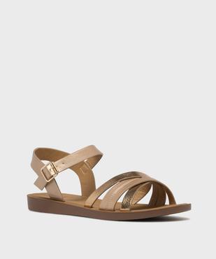 Sandales à brides scintillantes femme - Valentina Baldano vue2 - VALENTINA BALDA - GEMO