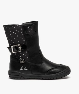 Boots fille zippées motifs étoile – LuluCastagnette vue1 - LULU CASTAGNETT - GEMO