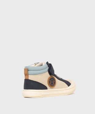 Baskets montantes à lacets élastiques et scratch garçon - BUGGY SHOES vue4 - BUGGY - GEMO
