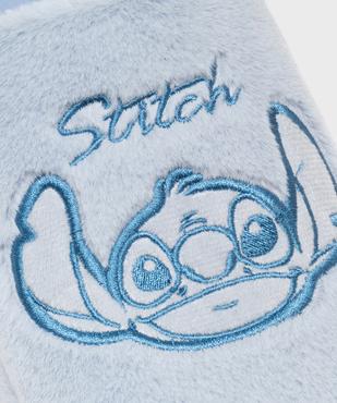 Chaussons mules plates à motif brodé femme - Stitch vue6 - LILO & STITCH - GEMO