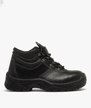 Chaussures de sécurité femme mid-cut dessus en cuir grainé et à lacets vue1 - GEMO (EQUIPT) - GEMO