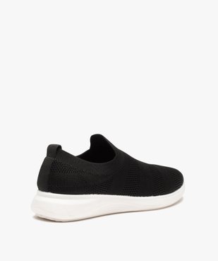 Baskets homme style chaussettes en maille unie vue4 - GEMO (SPORTSWR) - GEMO